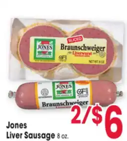 Jewel-Osco Jones Liver Sausage offer
