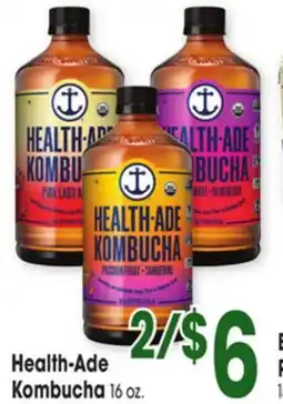 Jewel-Osco Health-Ade Kombucha offer