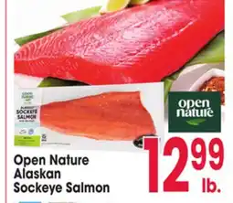 Jewel-Osco Open Nature Alaskan Sockeye Salmon offer