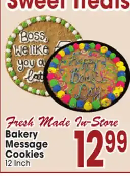 Jewel-Osco Bakery Message Cookies offer