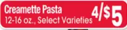 Jewel-Osco Creamette Pasta offer