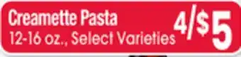 Jewel-Osco Creamette Pasta offer