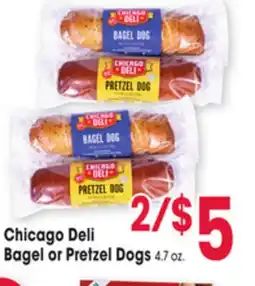 Jewel-Osco Chicago Deli Bagel or Pretzel Dogs offer
