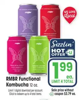 Jewel-Osco RMBR Functional Kombucha offer