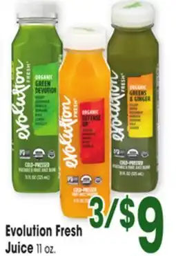 Jewel-Osco Evolution Fresh Juice offer