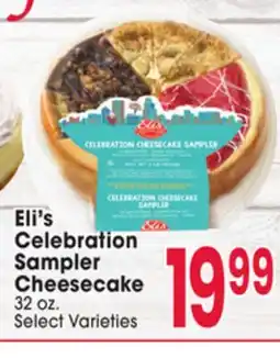 Jewel-Osco Eli's Celebration Celebration Sampler Cheesecake offer