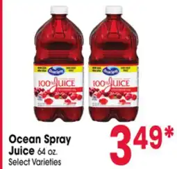 Jewel-Osco Ocean Spray Juice offer