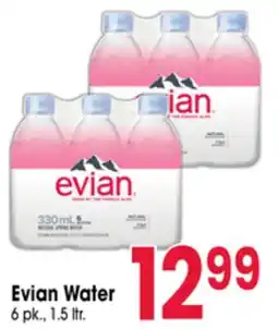 Jewel-Osco Evian Water offer