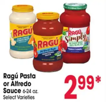 Jewel-Osco Ragú Pasta or Alfredo Sauce offer