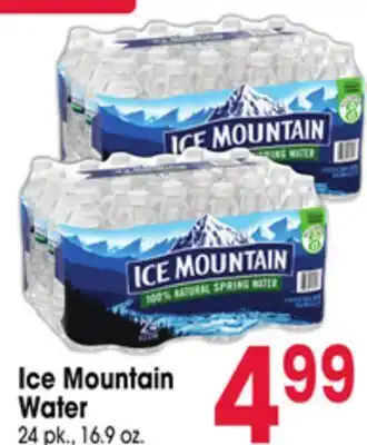 Jewel-Osco Ice Mountain Water offer