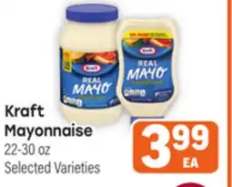 Tony’s Fresh Market Kraft Mayonnaise offer