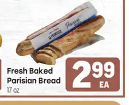 Tony’s Fresh Market Fresh Baked Parisian Bread offer