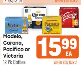 Tony’s Fresh Market Modelo, Corona, Pacifico or Victoria offer