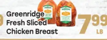 Tony’s Fresh Market Greenridge Fresh Sliced Chicken Breast offer