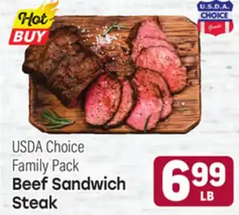 Tony’s Fresh Market Beef Sandwich Steak offer