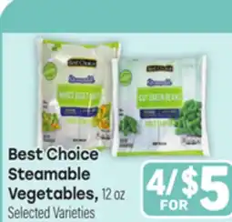 Tony’s Fresh Market Best Choice Steamable Vegetables offer