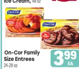 Tony’s Fresh Market On-Cor Family Size Entrees offer