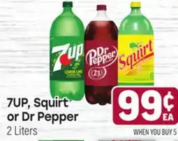 Tony’s Fresh Market 7UP, Squirt or Dr Pepper offer