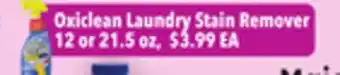 Tony’s Fresh Market Oxiclean Laundry Stain Remover offer