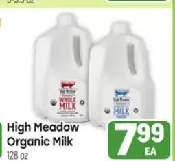 Tony’s Fresh Market High Meadow Organic Milk offer