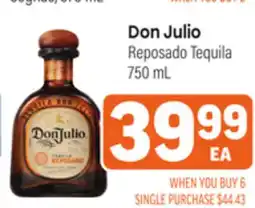 Tony’s Fresh Market Don Julio Reposado Tequila offer