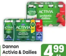 Tony’s Fresh Market Dannon Activia & Dailies offer