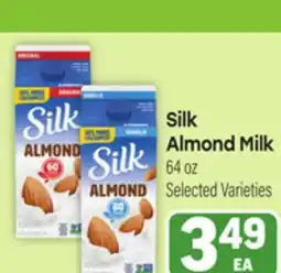 Tony’s Fresh Market Silk Almond Milk offer