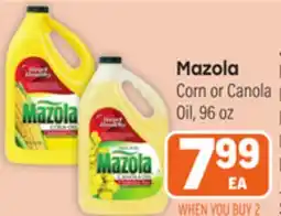 Tony’s Fresh Market Mazola offer