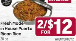 Tony’s Fresh Market Fresh Made in House Puerto Rican Rice offer
