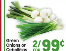 Tony’s Fresh Market Green Onions or Cebollitas offer