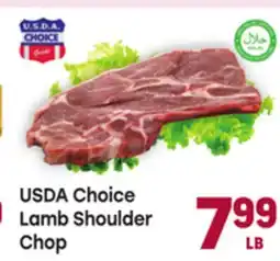 Tony’s Fresh Market USDA Choice Lamb Shoulder Chop offer