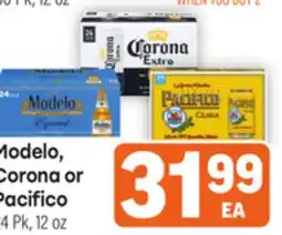 Tony’s Fresh Market Modelo, Corona or Pacifico offer