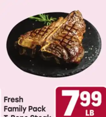 Tony’s Fresh Market Fresh Family Pack T-Bone Steak offer