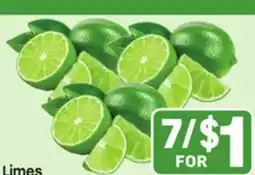 Tony’s Fresh Market Limes offer