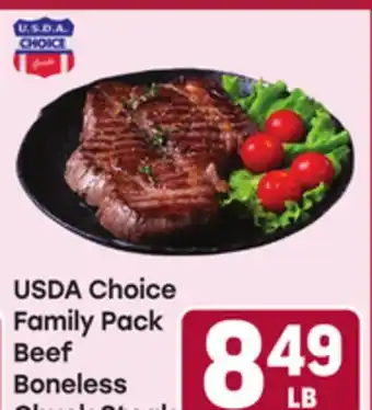 Tony’s Fresh Market Beef Boneless Chuck Steak offer