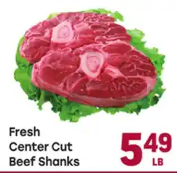 Tony’s Fresh Market Fresh Center Cut Beef Shanks offer