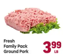 Tony’s Fresh Market Fresh Family Pack Ground Pork offer