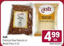 Tony’s Fresh Market Asli Premium Raw Peanuts Besan Flour offer