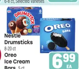 Tony’s Fresh Market Nestlé Drumsticks, 8-20ct Oreo Ice Cream Bars, 5 ct offer