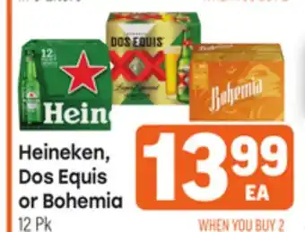 Tony’s Fresh Market Heineken, Dos Equis or Bohemia offer