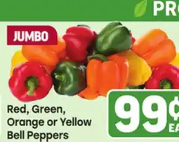 Tony’s Fresh Market Red, Green, Orange or Yellow Bell Peppers offer