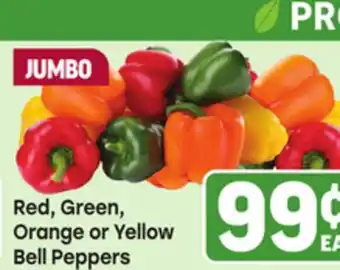 Tony’s Fresh Market Red, Green, Orange or Yellow Bell Peppers offer