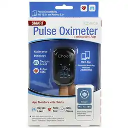 Walgreens Smart Pulse Oximeter with Relaxation Coach offer