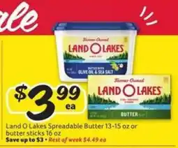 Winn Dixie Land O Lakes Spreadable Butter offer