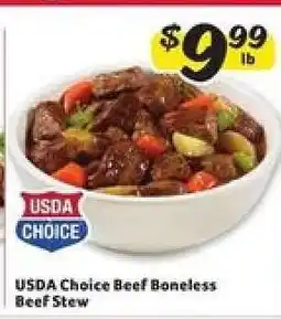 Winn Dixie USDA Choice Beef Boneless Beef Stew offer