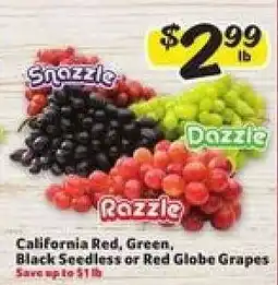 Winn Dixie California Grapes offer