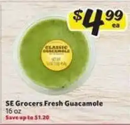 Winn Dixie SE Grocers Fresh Guacamole offer