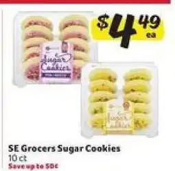 Winn Dixie SE Grocers Sugar Cookies offer