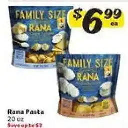 Winn Dixie Rana Pasta offer