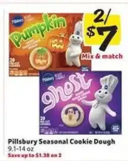 Winn Dixie Pillsbury Seasonal Cookie Dough offer